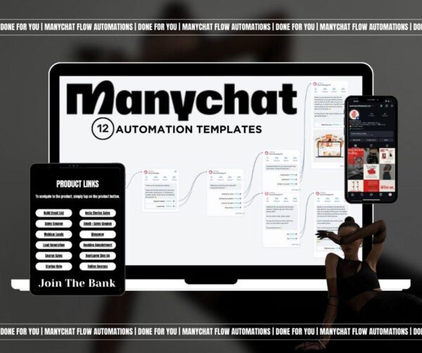 ManyChat Automation Flows with Private Label Rights (PLR) and Master Resell Rights (MRR)